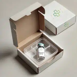 Produktbilde av Melanotan 2, 20 mg i frysetørket form, ideelt for en jevn og varig brunfarge med minimal soleksponering.